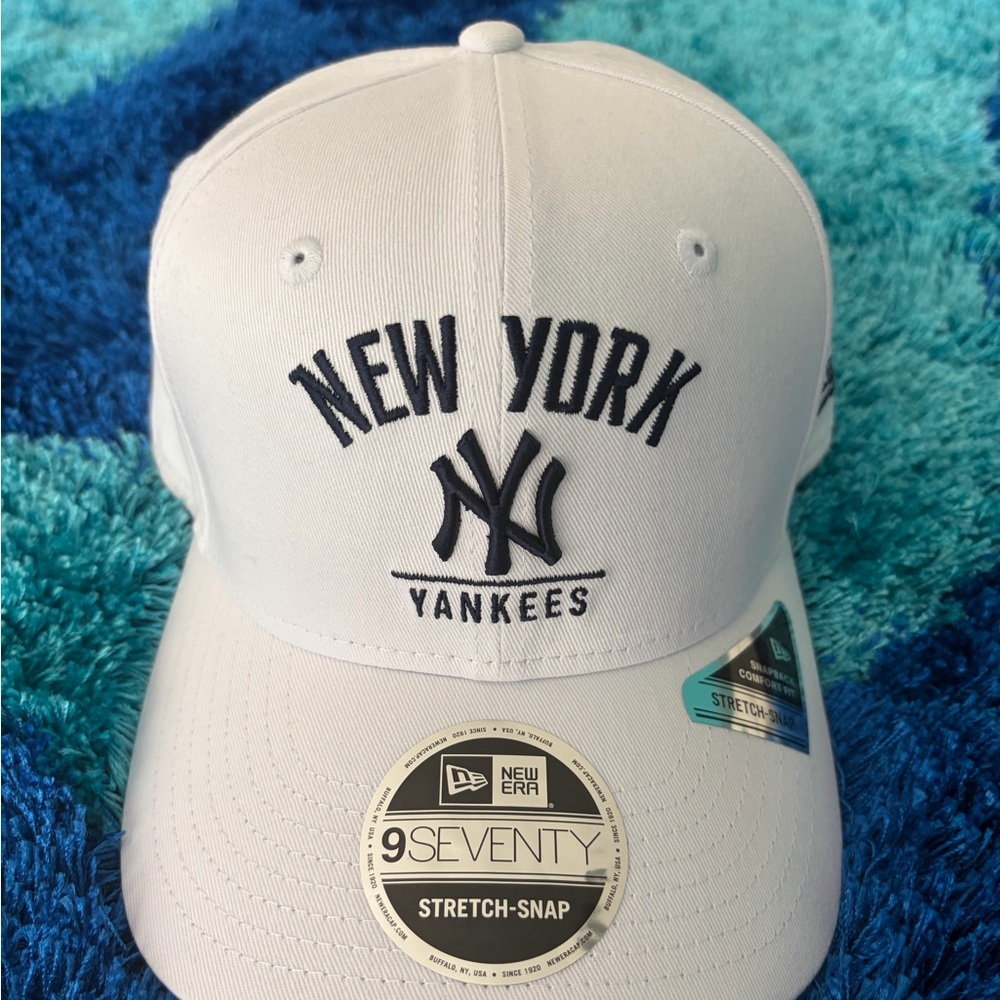 New Era White Baseball Cap